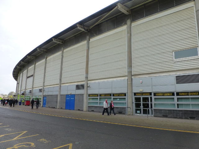 Rear of the East Stand